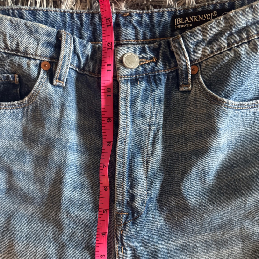 Blank NYC Women’s Baxter Ribcage Straight High Waisted Jeans NWT Size 27 - Picture 10 of 10